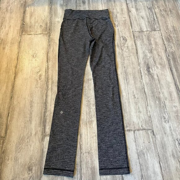 Lululemon Skinny Will Pant / Legging, Pique Black (Gray & Black), Size 8 - Picture 5 of 9